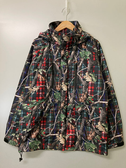 【中古品】【メンズ】 HABANOS ハバノス MOUNTAIN JACKET マウンテン ジャケット メンズ アウター マウンテンパーカー 142-251212-em-05-min サイズ：L カラー：ブラック系（総柄） 万代Net店