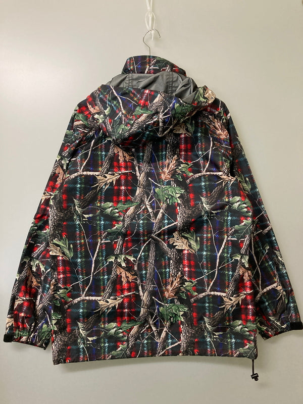 【中古品】【メンズ】 HABANOS ハバノス MOUNTAIN JACKET マウンテン ジャケット メンズ アウター マウンテンパーカー 142-251212-em-05-min サイズ：L カラー：ブラック系（総柄） 万代Net店