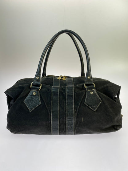 【現状渡し品】【メンズ/レディース】 Vivienne Westwood ヴィヴィアンウエストウッド BAIKER STREET BOSTON BAG バイカー ストリート ボストンバッグ カバン 188-251021-jt-16-min カラー：ブラック 万代Net店