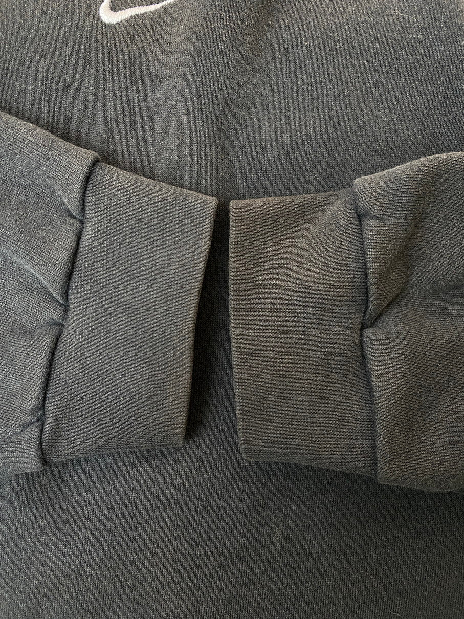 【中古品】【メンズ】 NIKE ナイキ 00S CENTER LOGO HOODIE センターロゴフーディ 146-251012-ks-42-min サイズ：XL カラー：ブラック 万代Net店