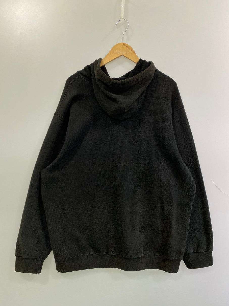 【中古品】【メンズ】 NIKE ナイキ 00S CENTER LOGO HOODIE センターロゴフーディ 146-251012-ks-42-min サイズ：XL カラー：ブラック 万代Net店