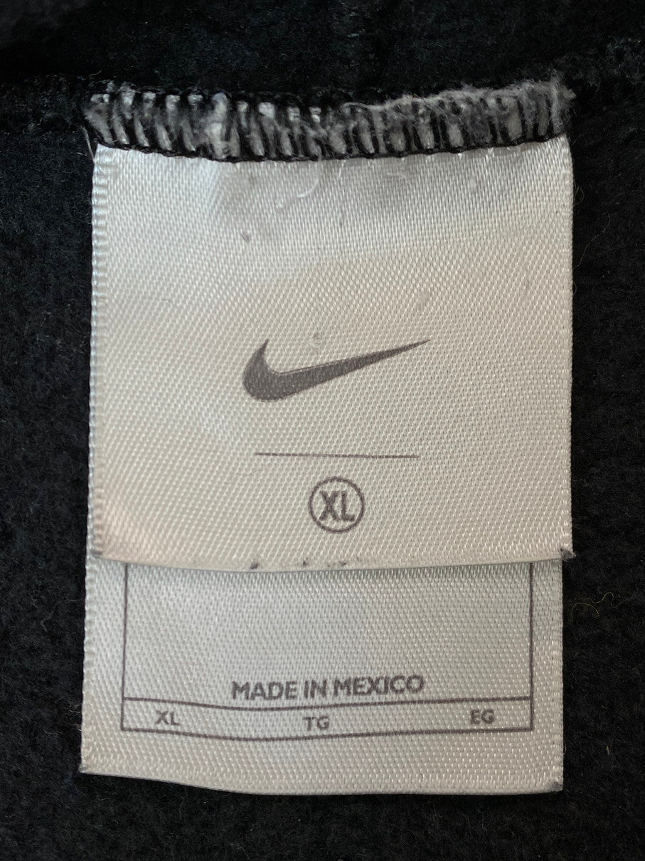 【中古品】【メンズ】 NIKE ナイキ 00S CENTER LOGO HOODIE センターロゴフーディ 146-251012-ks-42-min サイズ：XL カラー：ブラック 万代Net店