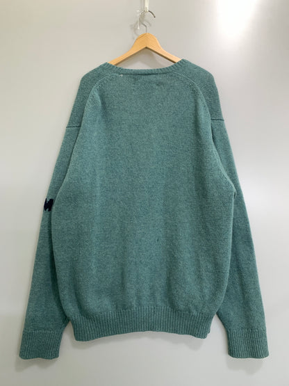 【中古品】【メンズ】 KARL HELMUT カール ヘルム OVERSIZE CARDIGAN オーバーサイズ カーディガン メンズ トップス ニット Ｖネック 141-260731-em-69-min サイズ：Ｌ カラー：グリーン 万代Net店