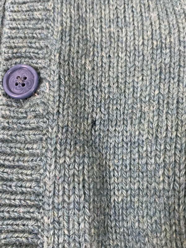 【中古品】【メンズ】 KARL HELMUT カール ヘルム OVERSIZE CARDIGAN オーバーサイズ カーディガン メンズ トップス ニット Ｖネック 141-260731-em-69-min サイズ：Ｌ カラー：グリーン 万代Net店