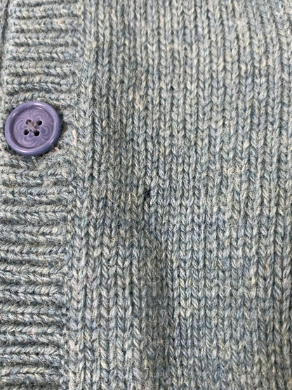 【中古品】【メンズ】 KARL HELMUT カール ヘルム OVERSIZE CARDIGAN オーバーサイズ カーディガン メンズ トップス ニット Ｖネック 141-260731-em-69-min サイズ：Ｌ カラー：グリーン 万代Net店