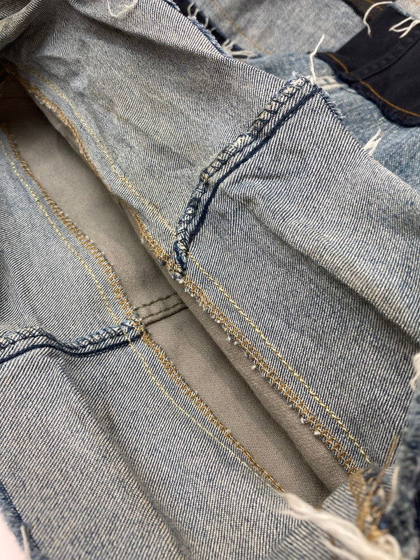 【現状渡し品】【メンズ】 Levi's リーバイス REMAKE DENIM PANTS リメイクデニムパンツ 157-251116-zi-17-min サイズ：34×34 カラー：インディゴ 万代Net店