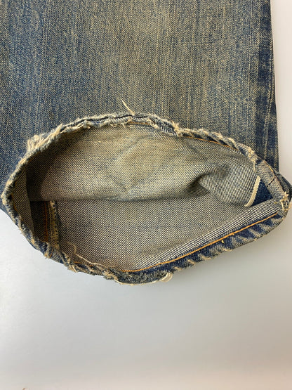 【現状渡し品】【メンズ】 Levi's リーバイス 501 DENIM PANTS BIG E 刻印6 足長R 赤耳両シングル デニムパンツ 157-251012-ks-37-min サイズ：不明 カラー：インディゴ 万代Net店