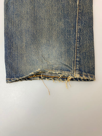 【現状渡し品】【メンズ】 Levi's リーバイス 501 DENIM PANTS BIG E 刻印6 足長R 赤耳両シングル デニムパンツ 157-251012-ks-37-min サイズ：不明 カラー：インディゴ 万代Net店
