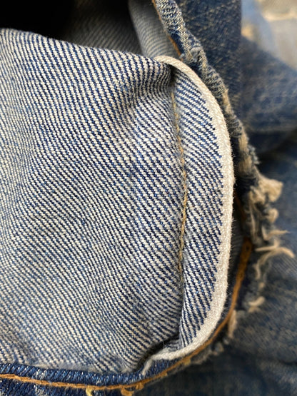 【現状渡し品】【メンズ】 Levi's リーバイス 501 DENIM PANTS BIG E 刻印6 足長R 赤耳両シングル デニムパンツ 157-251012-ks-37-min サイズ：不明 カラー：インディゴ 万代Net店