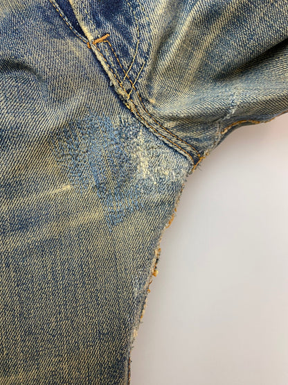 【現状渡し品】【メンズ】 Levi's リーバイス 501 DENIM PANTS BIG E 刻印6 足長R 赤耳両シングル デニムパンツ 157-251012-ks-37-min サイズ：不明 カラー：インディゴ 万代Net店