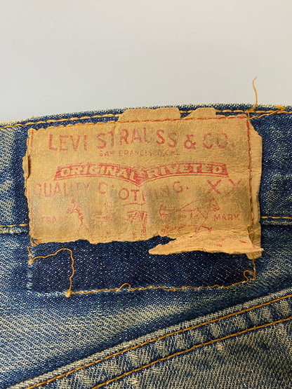 【現状渡し品】【メンズ】 Levi's リーバイス 501 DENIM PANTS BIG E 刻印6 足長R 赤耳両シングル デニムパンツ 157-251012-ks-37-min サイズ：不明 カラー：インディゴ 万代Net店