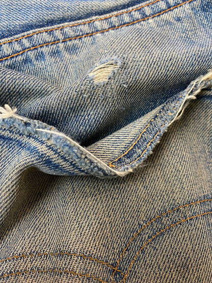 【現状渡し品】【メンズ】 Levi's リーバイス 501 DENIM PANTS BIG E 刻印6 足長R 赤耳両シングル デニムパンツ 157-251012-ks-37-min サイズ：不明 カラー：インディゴ 万代Net店