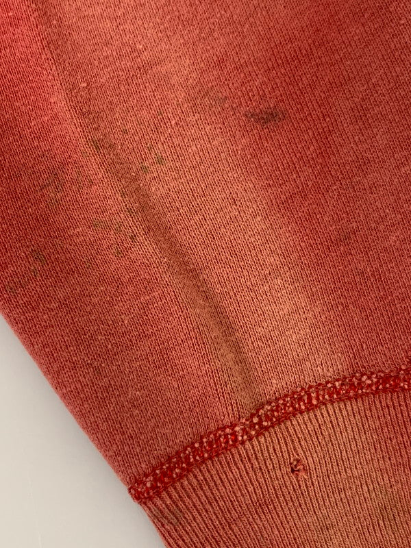 【現状渡し品】【メンズ】 RUSSELL ATHLETIC ラッセルアスレティック 40-50S NEWARK WILDCATS CREW SWEAT SHIRT スウェットシャツ 146-251012-ks-31-min サイズ：L カラー：レッド系 万代Net店