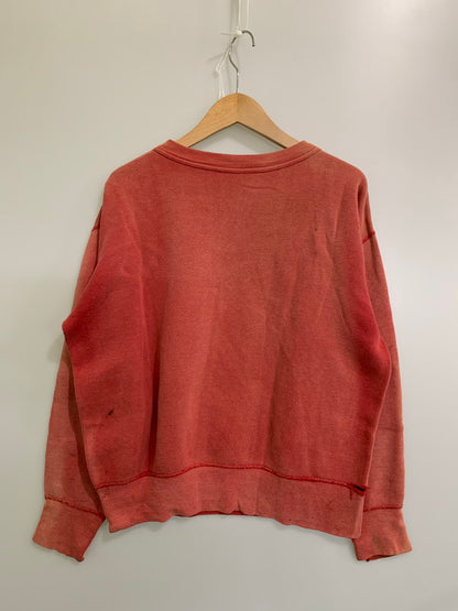 【現状渡し品】【メンズ】 RUSSELL ATHLETIC ラッセルアスレティック 40-50S NEWARK WILDCATS CREW SWEAT SHIRT スウェットシャツ 146-251012-ks-31-min サイズ：L カラー：レッド系 万代Net店