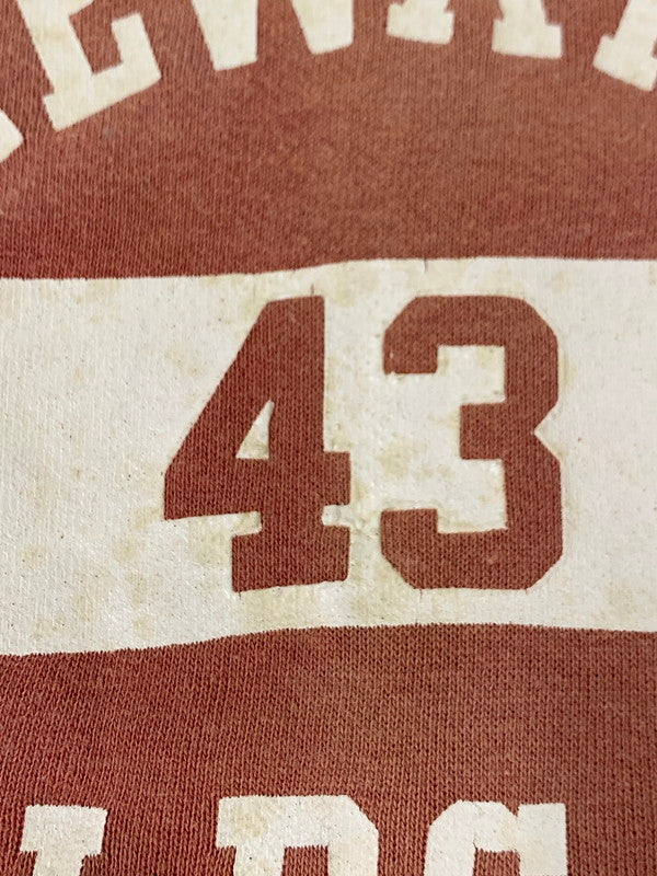 【現状渡し品】【メンズ】 RUSSELL ATHLETIC ラッセルアスレティック 40-50S NEWARK WILDCATS CREW SWEAT SHIRT スウェットシャツ 146-251012-ks-31-min サイズ：L カラー：レッド系 万代Net店