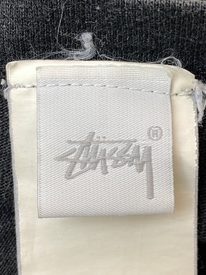 【中古品】【メンズ】 STUSSY ステューシー LIVIN CREW NECK POCKET TEE リビング クルーネック ポケット Tシャツ トップス 142-260626-jt-16-min サイズ：サイズ不明 下記参照 カラー：ブラック 万代Net店