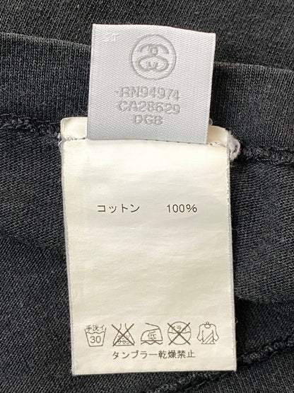 【中古品】【メンズ】 STUSSY ステューシー LIVIN CREW NECK POCKET TEE リビング クルーネック ポケット Tシャツ トップス 142-260626-jt-16-min サイズ：サイズ不明 下記参照 カラー：ブラック 万代Net店