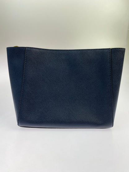 【中古品】【レディース】 Michael Kors マイケルコース ハミルトントラベラー ミディアム トップジップ メッセンジャー ショルダーバッグ 35F7GHXM2L カバン 188-251021-jt-18-min カラー：ネイビー 万代Net店