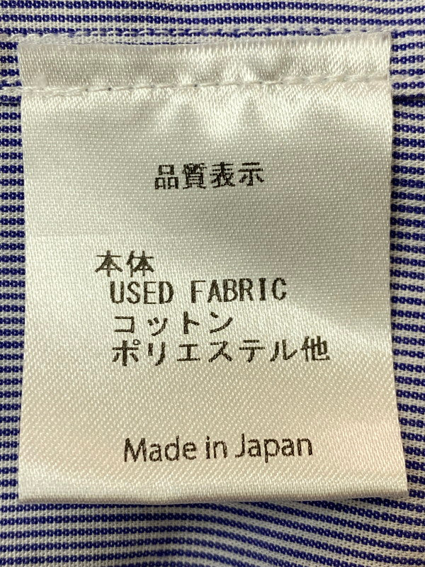 【中古品】【メンズ】 YOUSED ユーズド REMAKE SHIRT リメイク シャツ メンズ トップス 長袖 146-251214-em-19-min カラー：ライトパープル系 万代Net店