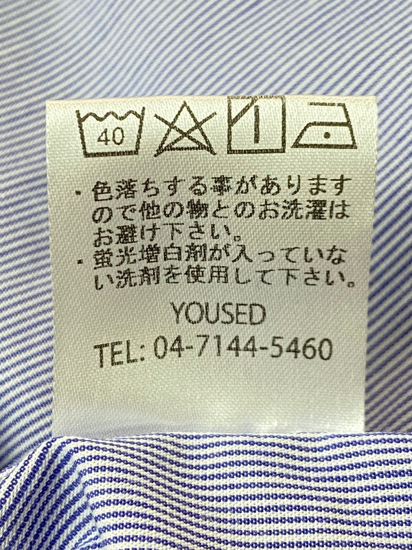 【中古品】【メンズ】 YOUSED ユーズド REMAKE SHIRT リメイク シャツ メンズ トップス 長袖 146-251214-em-19-min カラー：ライトパープル系 万代Net店