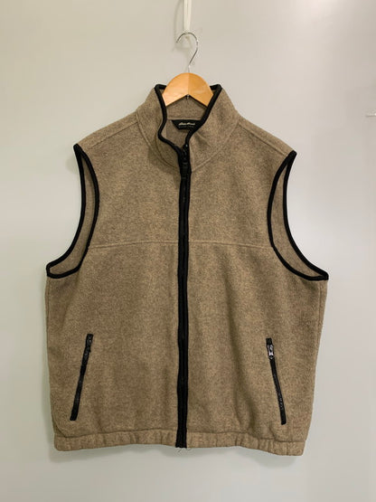 【中古品】【メンズ】 Eddie Bauer エディー・バウアー 00S FLEECE VEST フリースベスト アウター 144-251122-AS-15-min サイズ：XL カラー：ベージュ 万代Net店