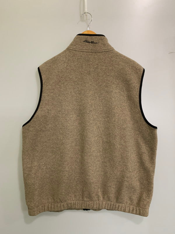 【中古品】【メンズ】 Eddie Bauer エディー・バウアー 00S FLEECE VEST フリースベスト アウター 144-251122-AS-15-min サイズ：XL カラー：ベージュ 万代Net店