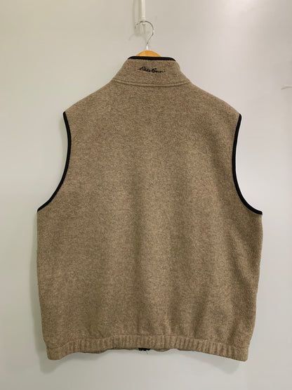 【中古品】【メンズ】 Eddie Bauer エディー・バウアー 00S FLEECE VEST フリースベスト アウター 144-251122-AS-15-min サイズ：XL カラー：ベージュ 万代Net店