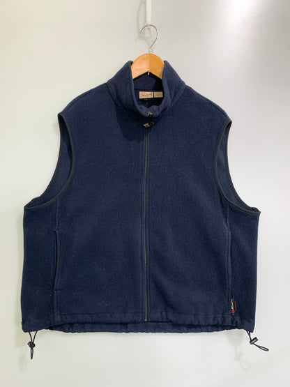 【現状渡し品】【メンズ】 WOOLRICH ウールリッチ 90S FLEECE VEST フリースベスト アウター 146-251122-AS-14-min サイズ：XL カラー：ネイビー 万代Net店