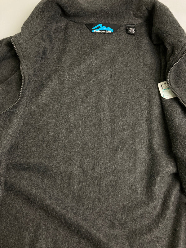 【中古品】【メンズ】 TRI-MOUNTAIN トライマウンテン FLEECE JACKET フリース ジャケット メンズ アウター フルジップ 146-251212-em-19-min サイズ：XL カラー：グレー 万代Net店