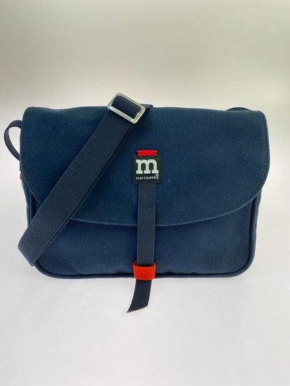 【中古品】【メンズ/レディース】 marimekko マリメッコ MAGNEETTILAUKKU 310205654 マグネットバッグ カバン 188-251021-jt-17-min カラー：ネイビー 万代Net店