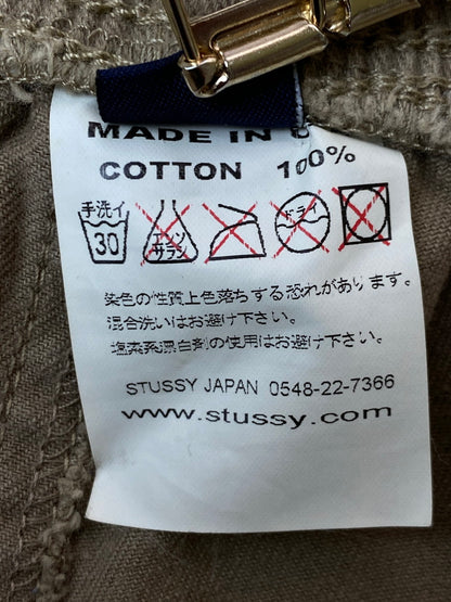 【中古品】【メンズ】 OLD STUSSY オールドステューシー 90S USA製 COTTON PANTS コットンパンツ ボトムス 153-251102-zi-23-min サイズ：L カラー：ベージュ 万代Net店