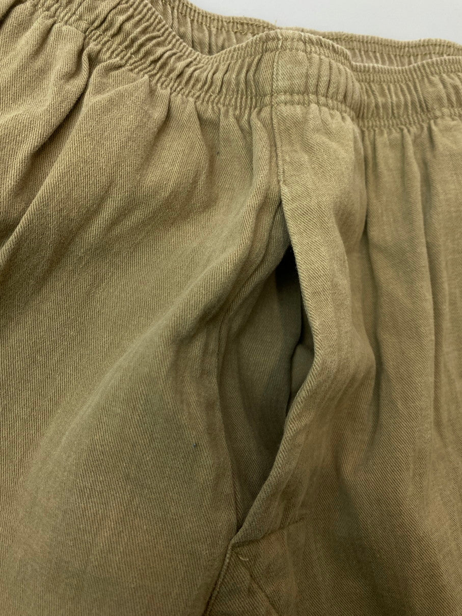 【中古品】【メンズ】 OLD STUSSY オールドステューシー 90S USA製 COTTON PANTS コットンパンツ ボトムス 153-251102-zi-23-min サイズ：L カラー：ベージュ 万代Net店