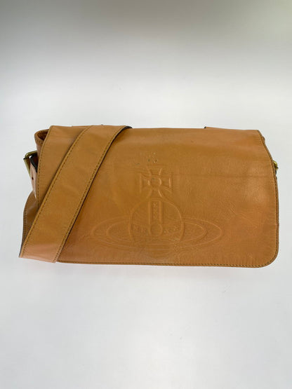 【現状渡し品】【レディース】 Vivienne Westwood ヴィヴィアンウエストウッド アコード ショルダーバッグ カバン 188-251023-jt-17-min カラー：オークル 万代Net店