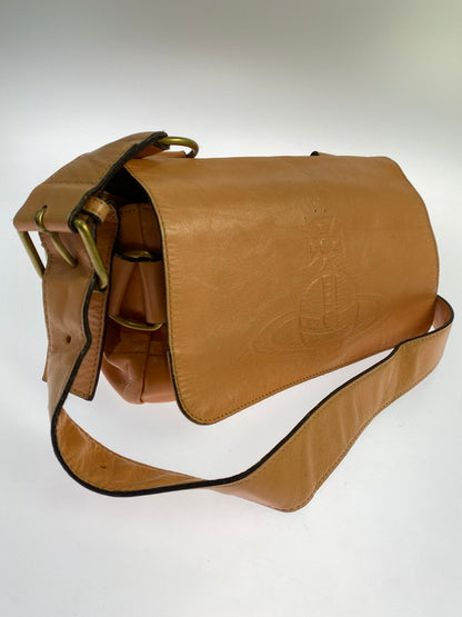 【現状渡し品】【レディース】 Vivienne Westwood ヴィヴィアンウエストウッド アコード ショルダーバッグ カバン 188-251023-jt-17-min カラー：オークル 万代Net店