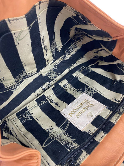 【現状渡し品】【レディース】 Vivienne Westwood ヴィヴィアンウエストウッド アコード ショルダーバッグ カバン 188-251023-jt-17-min カラー：オークル 万代Net店