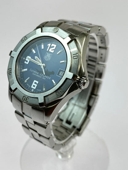 【中古品】【メンズ】 TAG HEUER タグホイヤー WN111M CAYMAN ISLANDS 2000 エクスクルーシブ ケイマン諸島 世界2000本限定 クォーツ 腕時計 195-251016-kk-35-min カラー：シルバー 万代Net店