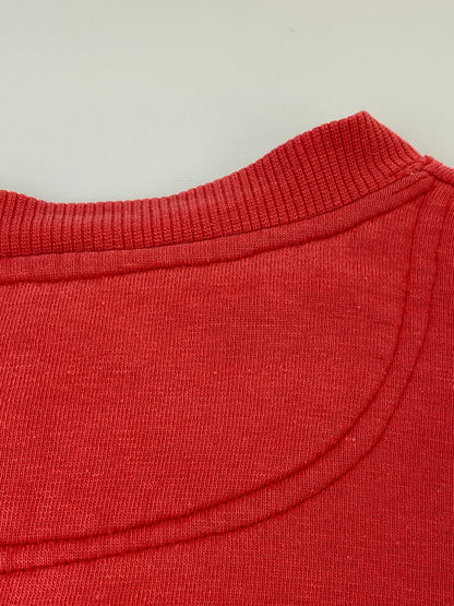 【中古品】【メンズ】 MAJESTIC マジェスティック OHIO STATE CREW NECK SWEAT SHIRT 90S オハイオ ステイト クルーネック スウェットシャツ メンズ トップス トレーナー 146-260720-em-82-min カラー：レッド 万代Net店