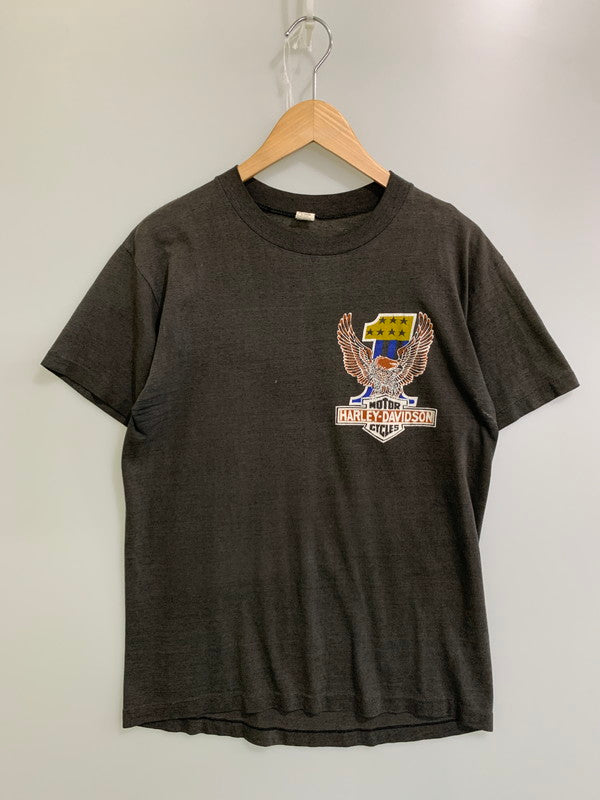 【現状渡し品】【メンズ】 HARLEY DAVIDSON ハーレーダビッドソン 80S DAYTONA BEACH TEE Tシャツ トップス 146-251012-ks-21-min サイズ：L カラー：グレー 万代Net店