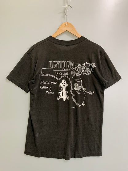 【現状渡し品】【メンズ】 HARLEY DAVIDSON ハーレーダビッドソン 80S DAYTONA BEACH TEE Tシャツ トップス 146-251012-ks-21-min サイズ：L カラー：グレー 万代Net店