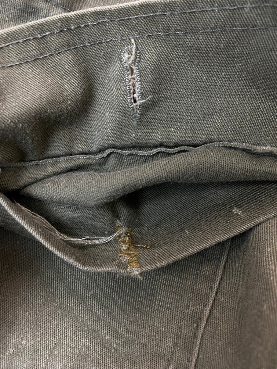 【現状渡し品】【メンズ】 U.S.ARMY ユーエスアーミー 8405-00-610-2693 60-70S UTILITY PANT ユーティリティパンツ 157-251012-ks-49-min サイズ：36×31 カラー：グリーンカーキ 万代Net店