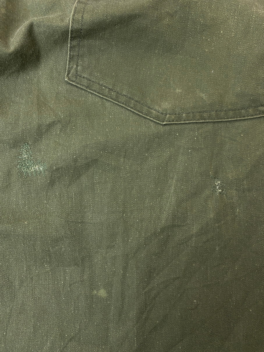 【現状渡し品】【メンズ】 U.S.ARMY ユーエスアーミー 8405-00-610-2693 60-70S UTILITY PANT ユーティリティパンツ 157-251012-ks-49-min サイズ：36×31 カラー：グリーンカーキ 万代Net店
