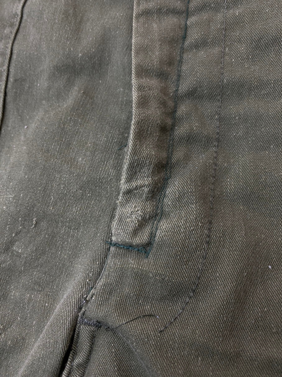 【現状渡し品】【メンズ】 U.S.ARMY ユーエスアーミー 8405-00-610-2693 60-70S UTILITY PANT ユーティリティパンツ 157-251012-ks-49-min サイズ：36×31 カラー：グリーンカーキ 万代Net店