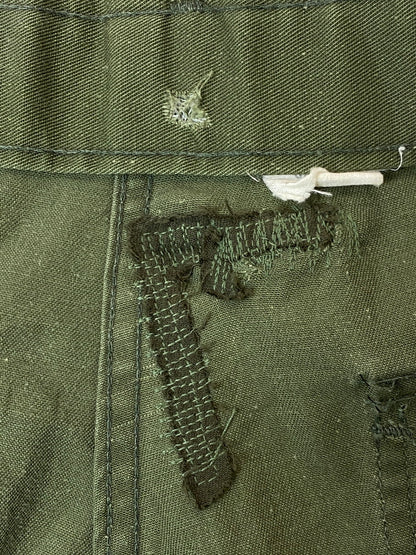 【現状渡し品】【メンズ】 U.S.ARMY ユーエスアーミー 8405-00-610-2693 60-70S UTILITY PANT ユーティリティパンツ 157-251012-ks-49-min サイズ：36×31 カラー：グリーンカーキ 万代Net店