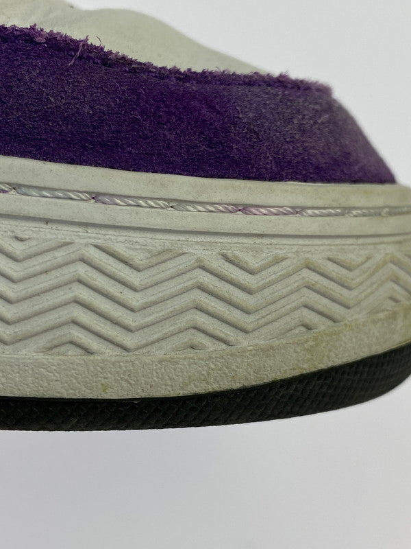 【中古品】【レディース】 LACOSTE ラコステ LOW CUT SNEAKER L001 223 3 SFA ローカット スニーカー 靴 166-251011-kk-09-min サイズ：6 カラー：WHITE/PURPLE 万代Net店