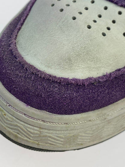 【中古品】【レディース】 LACOSTE ラコステ LOW CUT SNEAKER L001 223 3 SFA ローカット スニーカー 靴 166-251011-kk-09-min サイズ：6 カラー：WHITE/PURPLE 万代Net店