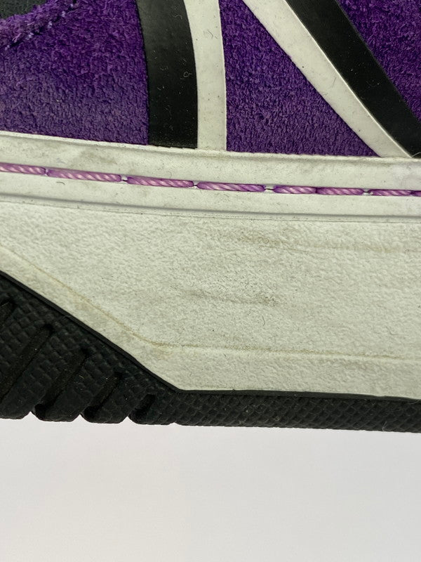 【中古品】【レディース】 LACOSTE ラコステ LOW CUT SNEAKER L001 223 3 SFA ローカット スニーカー 靴 166-251011-kk-09-min サイズ：6 カラー：WHITE/PURPLE 万代Net店