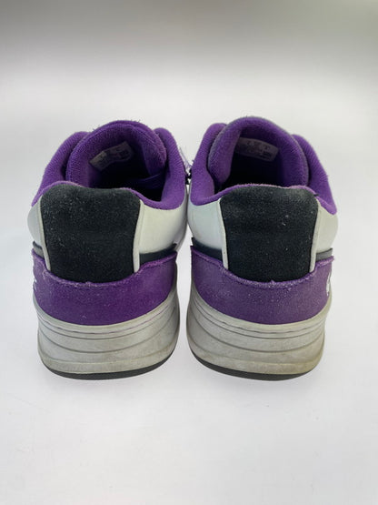 【中古品】【レディース】 LACOSTE ラコステ LOW CUT SNEAKER L001 223 3 SFA ローカット スニーカー 靴 166-251011-kk-09-min サイズ：6 カラー：WHITE/PURPLE 万代Net店