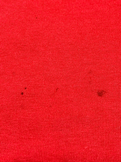 【中古品】【メンズ】 SHANTII シャンティ BLACK FLAG TEE RED ブラック フラッグ ティー レッド メンズ 半袖 ショートスリーブ Tシャツ 142-260630-hu-07-min サイズ：L カラー：レッド 万代Net店