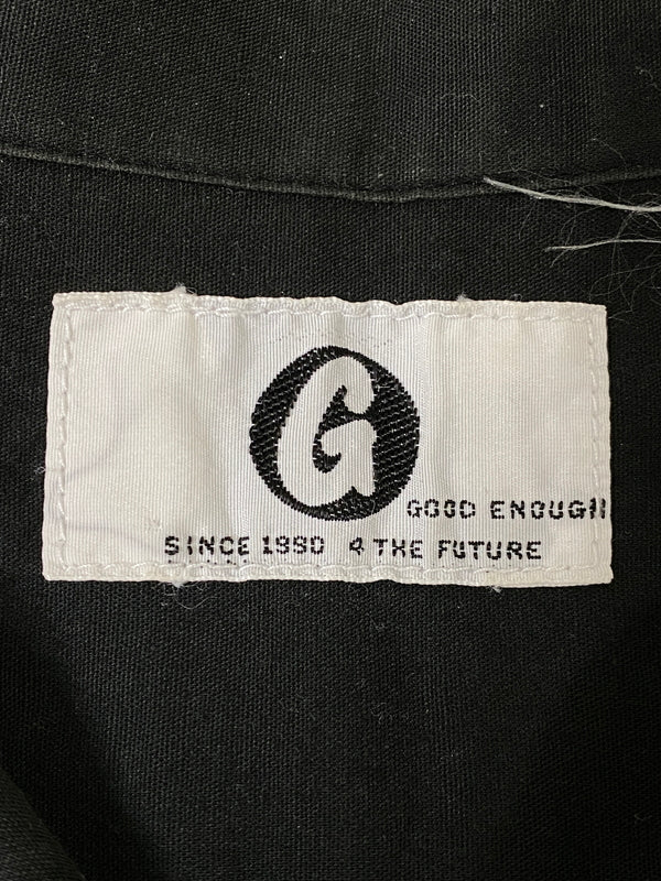 【中古品】【メンズ】 GOOD ENOUGH 90S SS SHIRT BLACK NAVY メンズ 半袖 ショートスリーブ 142-260630-hu-23-min カラー：ブラック 万代Net店