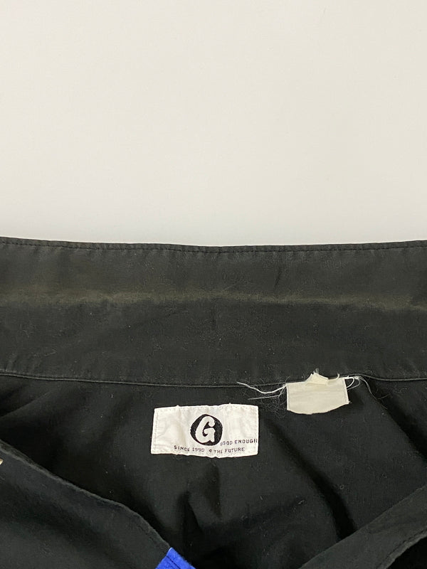 【中古品】【メンズ】 GOOD ENOUGH 90S SS SHIRT BLACK NAVY メンズ 半袖 ショートスリーブ 142-260630-hu-23-min カラー：ブラック 万代Net店